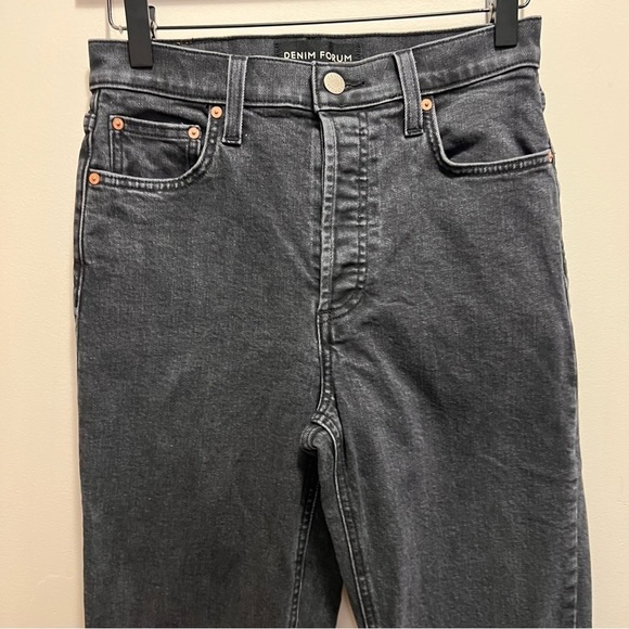 Aritzia Denim Forum The Arlo High Rise Straight Jeans Size 26 - Picture 4 of 13